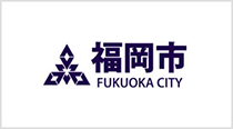 ロゴ：福岡市 FUKUOKA CITY